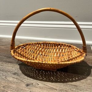 Woven Basket with Handle